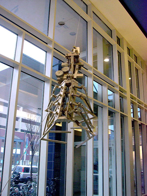 mechanical spider front